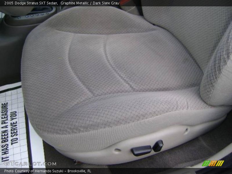 Graphite Metallic / Dark Slate Gray 2005 Dodge Stratus SXT Sedan