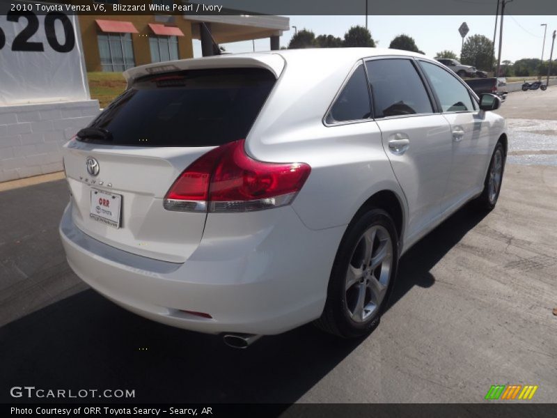 Blizzard White Pearl / Ivory 2010 Toyota Venza V6