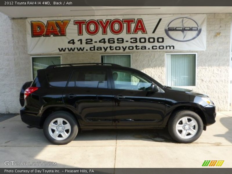 Black / Ash 2012 Toyota RAV4 I4 4WD