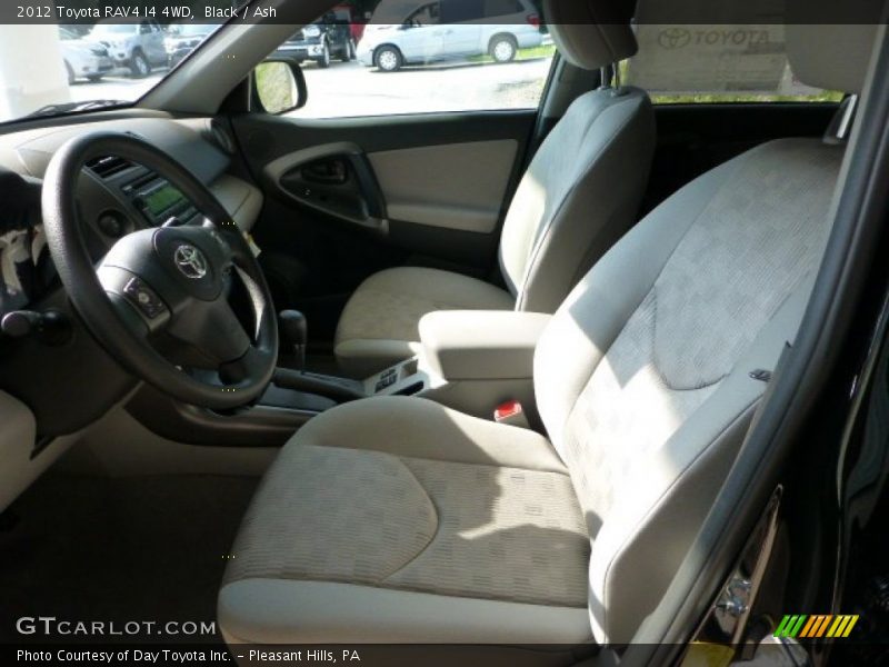 Black / Ash 2012 Toyota RAV4 I4 4WD