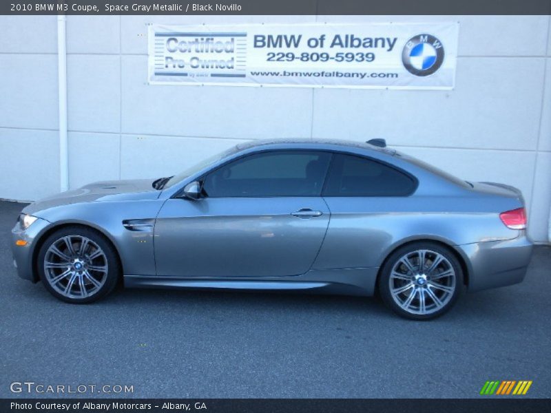 Space Gray Metallic / Black Novillo 2010 BMW M3 Coupe