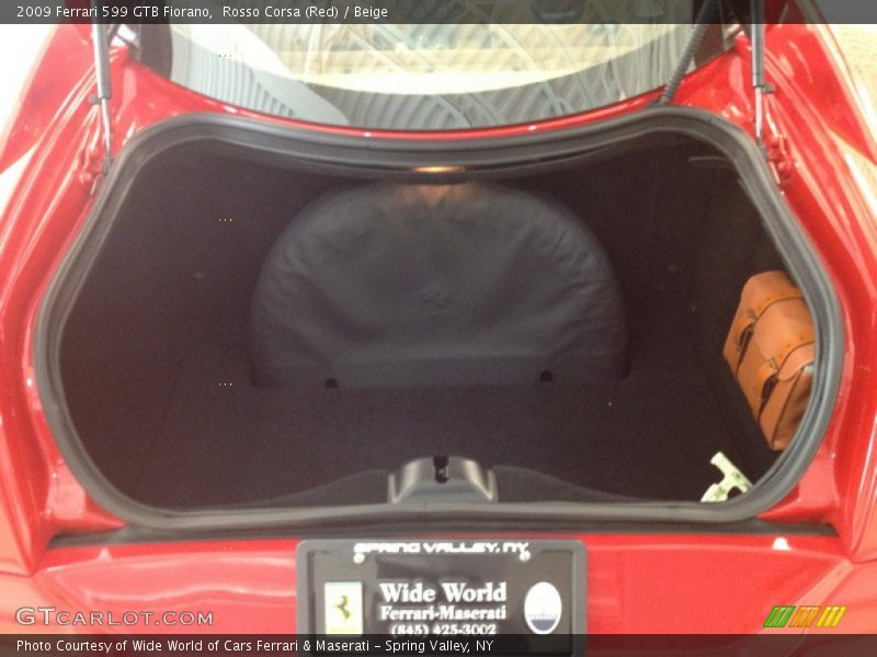 Rosso Corsa (Red) / Beige 2009 Ferrari 599 GTB Fiorano
