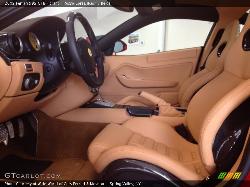  2009 599 GTB Fiorano  Beige Interior