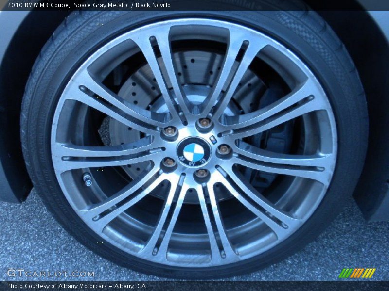 Space Gray Metallic / Black Novillo 2010 BMW M3 Coupe