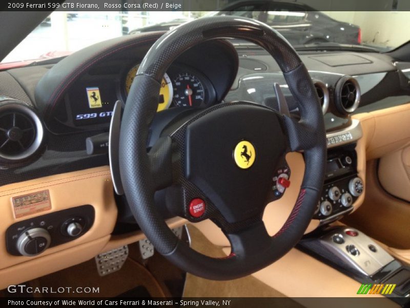  2009 599 GTB Fiorano  Steering Wheel