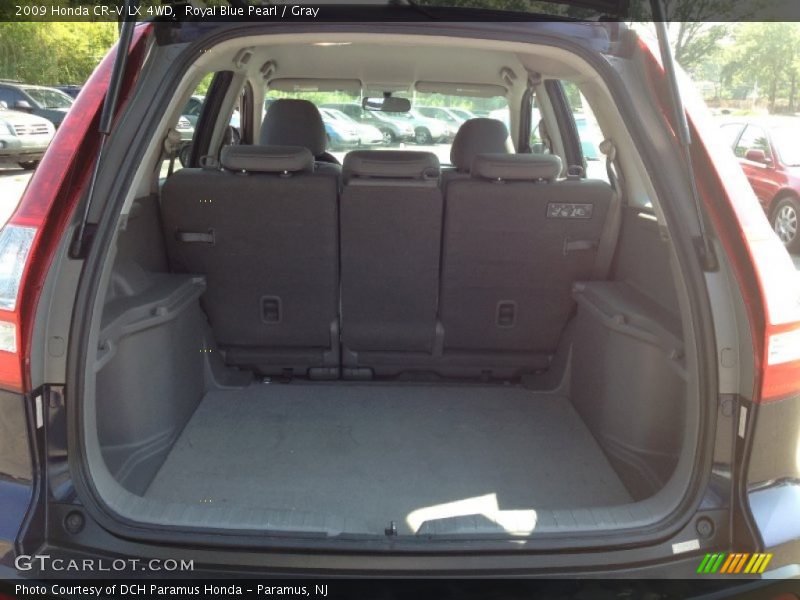 Royal Blue Pearl / Gray 2009 Honda CR-V LX 4WD