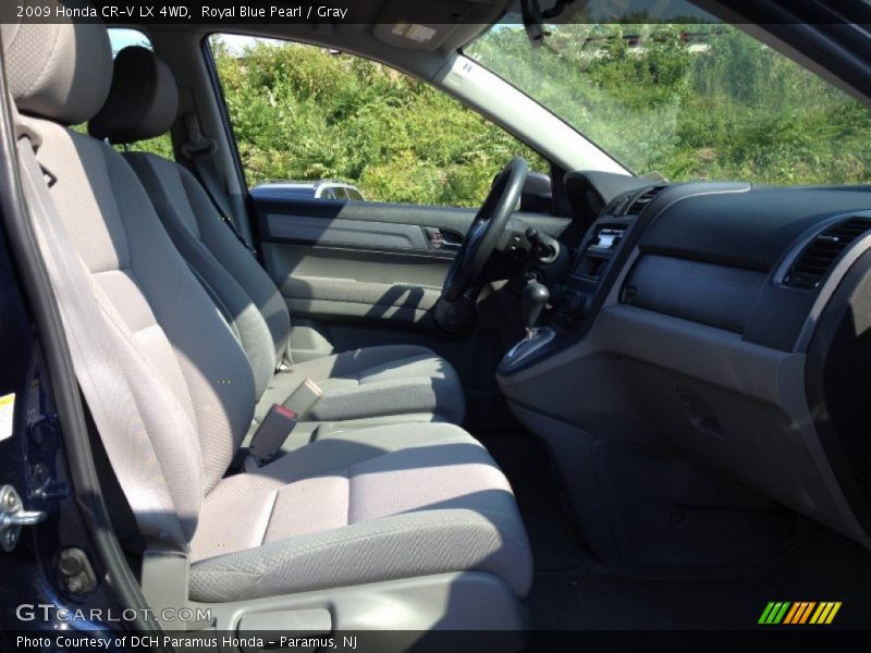 Royal Blue Pearl / Gray 2009 Honda CR-V LX 4WD