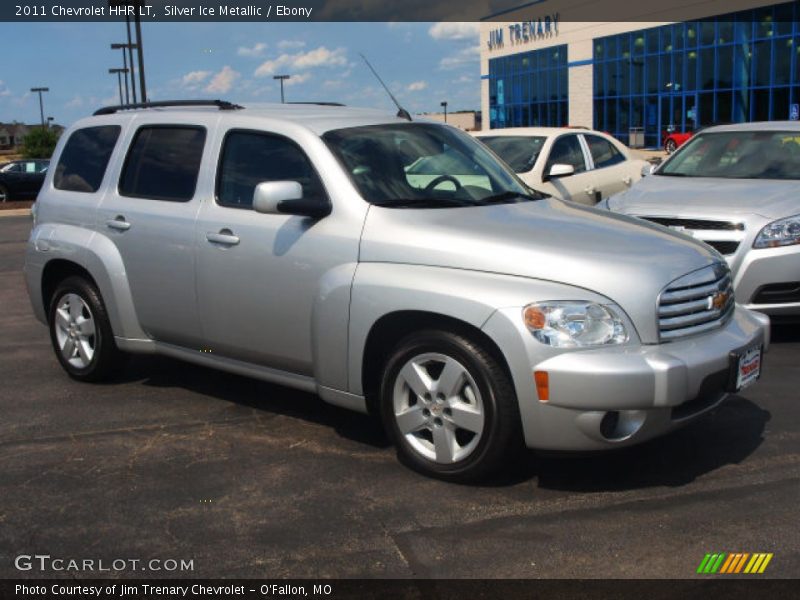 Silver Ice Metallic / Ebony 2011 Chevrolet HHR LT