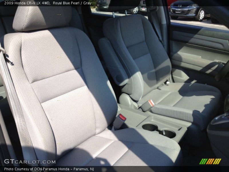 Royal Blue Pearl / Gray 2009 Honda CR-V LX 4WD