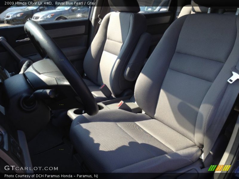 Royal Blue Pearl / Gray 2009 Honda CR-V LX 4WD
