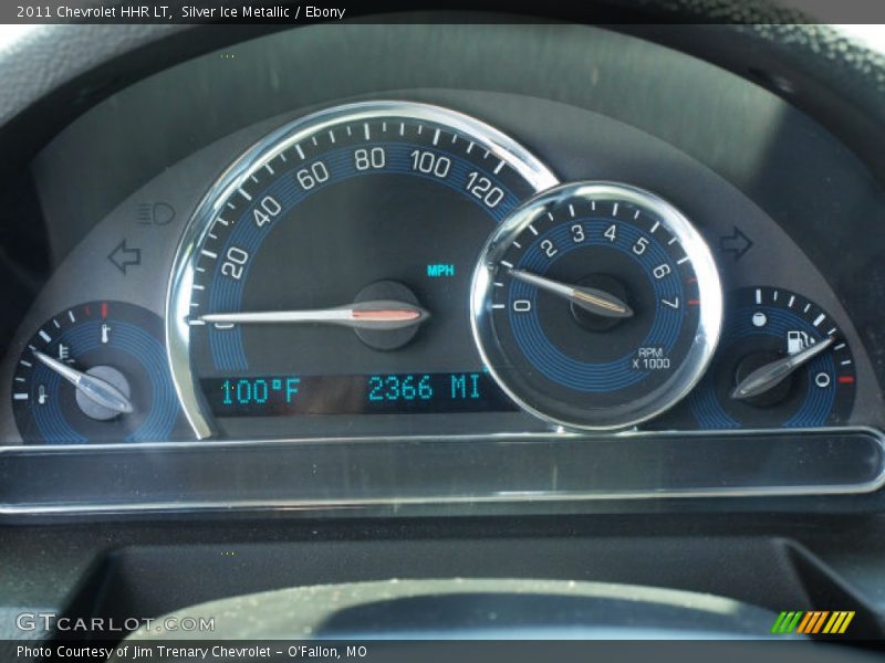 Silver Ice Metallic / Ebony 2011 Chevrolet HHR LT