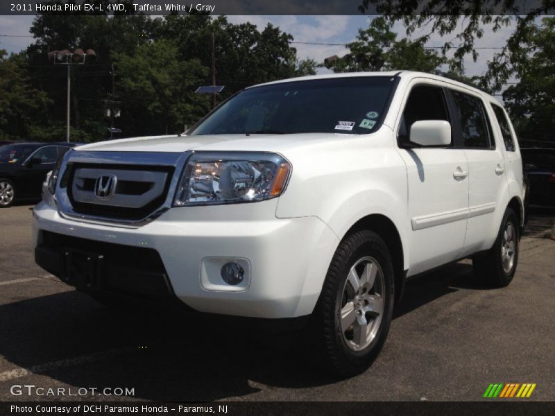 Taffeta White / Gray 2011 Honda Pilot EX-L 4WD