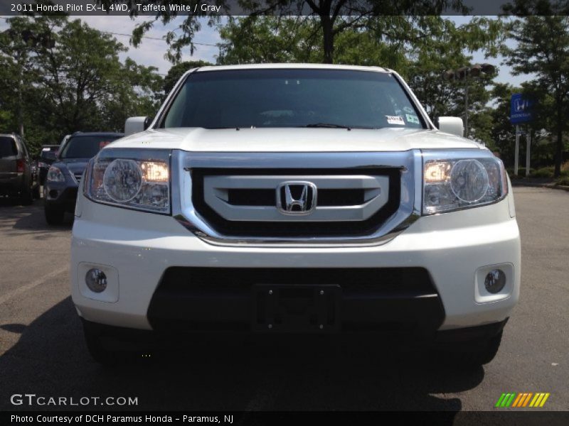 Taffeta White / Gray 2011 Honda Pilot EX-L 4WD