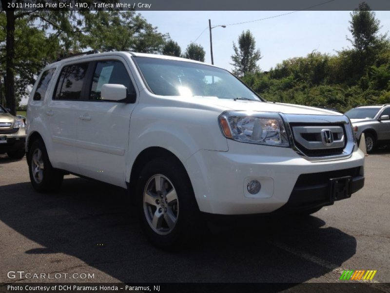 Taffeta White / Gray 2011 Honda Pilot EX-L 4WD