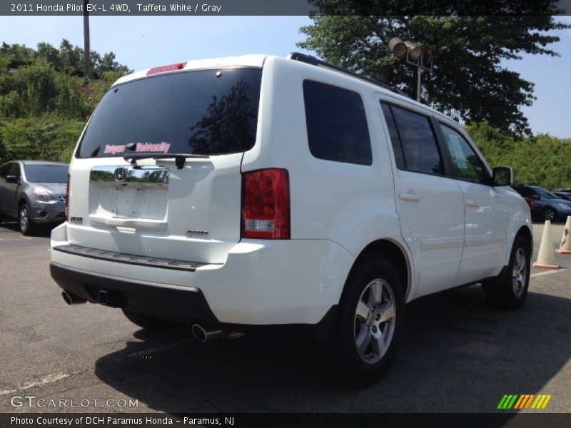 Taffeta White / Gray 2011 Honda Pilot EX-L 4WD