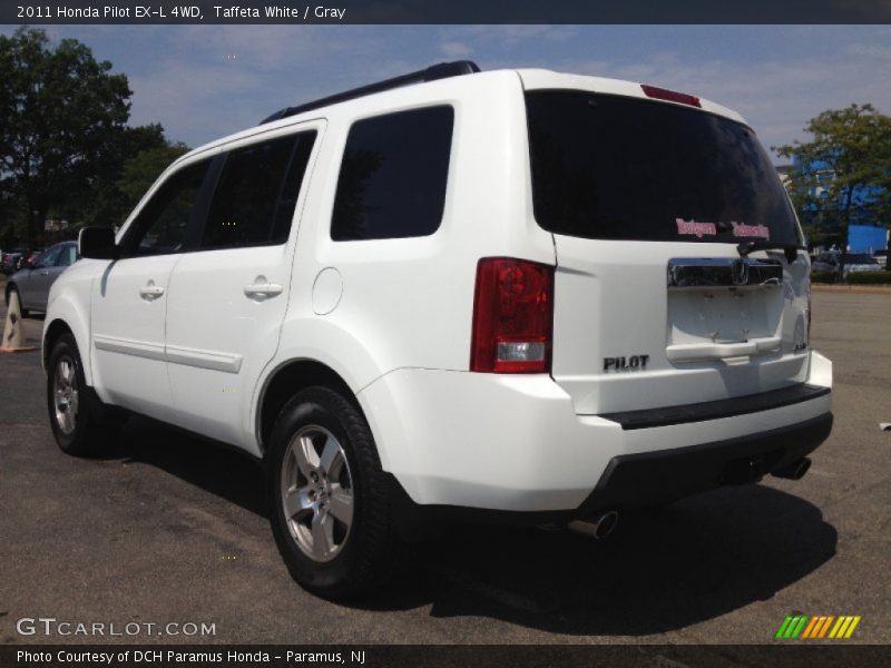 Taffeta White / Gray 2011 Honda Pilot EX-L 4WD