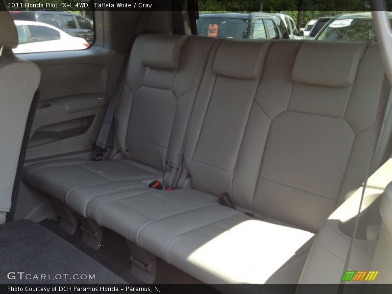 Taffeta White / Gray 2011 Honda Pilot EX-L 4WD