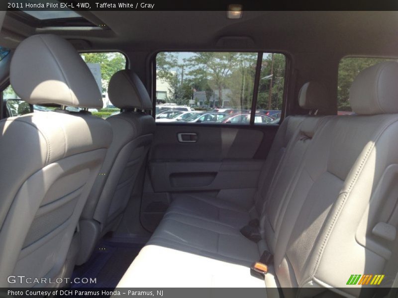 Taffeta White / Gray 2011 Honda Pilot EX-L 4WD