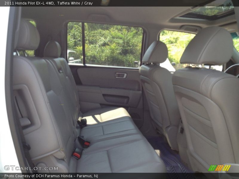 Taffeta White / Gray 2011 Honda Pilot EX-L 4WD