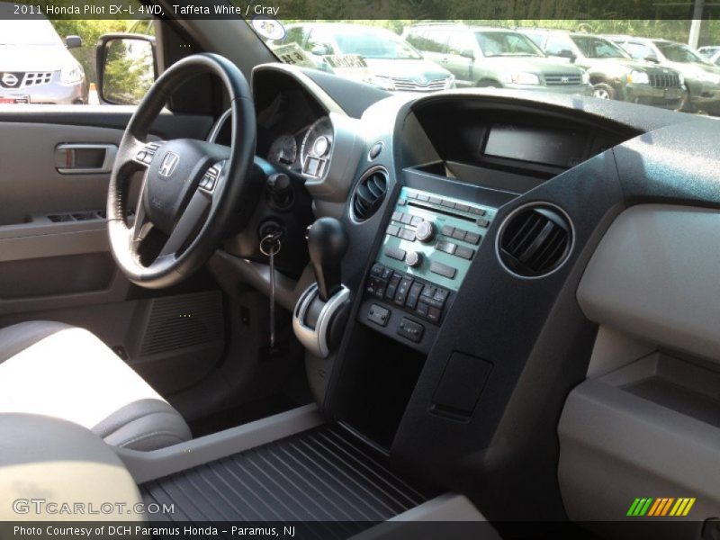 Taffeta White / Gray 2011 Honda Pilot EX-L 4WD