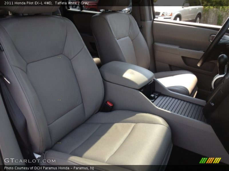Taffeta White / Gray 2011 Honda Pilot EX-L 4WD