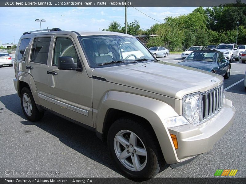 Light Sandstone Pearl / Pastel Pebble Beige 2010 Jeep Liberty Limited