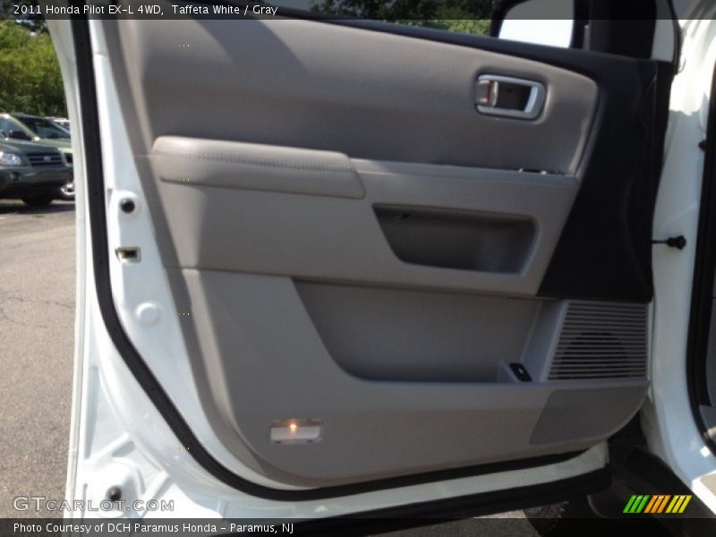 Taffeta White / Gray 2011 Honda Pilot EX-L 4WD