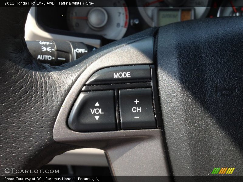 Taffeta White / Gray 2011 Honda Pilot EX-L 4WD