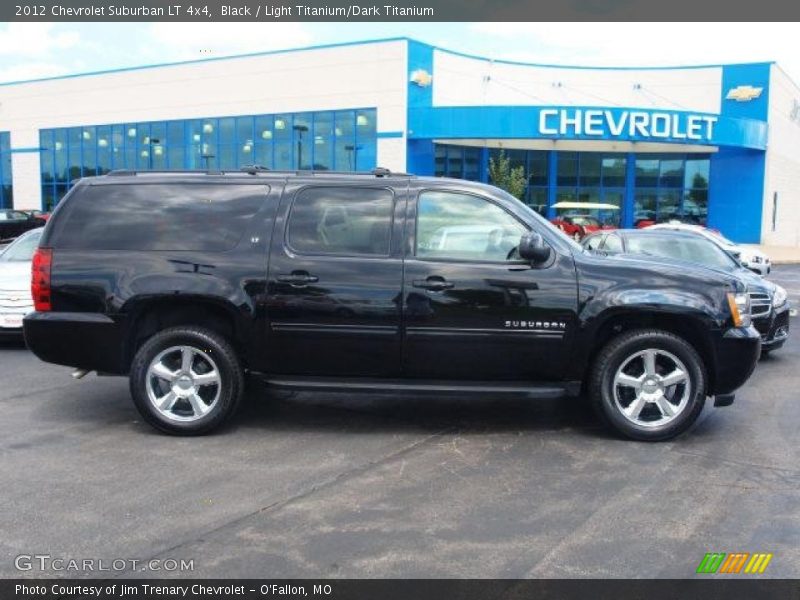 Black / Light Titanium/Dark Titanium 2012 Chevrolet Suburban LT 4x4