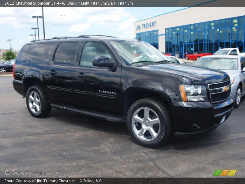 Black / Light Titanium/Dark Titanium 2012 Chevrolet Suburban LT 4x4