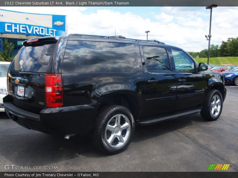 Black / Light Titanium/Dark Titanium 2012 Chevrolet Suburban LT 4x4