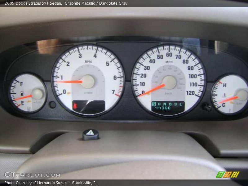 Graphite Metallic / Dark Slate Gray 2005 Dodge Stratus SXT Sedan