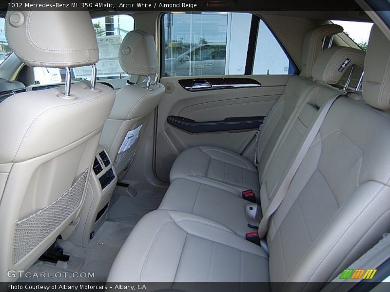 Arctic White / Almond Beige 2012 Mercedes-Benz ML 350 4Matic