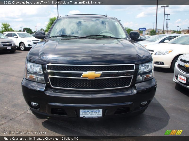 Black / Light Titanium/Dark Titanium 2012 Chevrolet Suburban LT 4x4