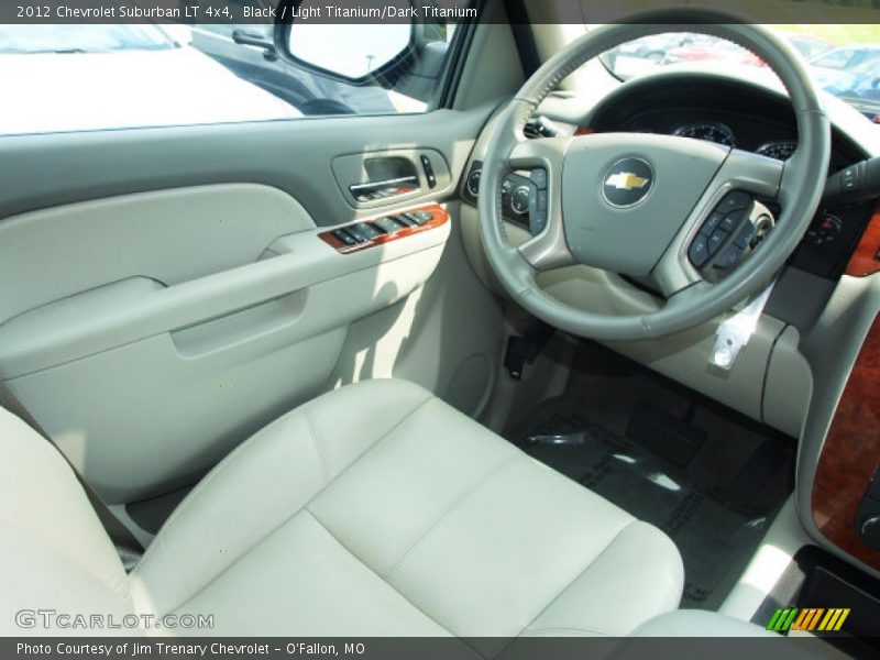 Black / Light Titanium/Dark Titanium 2012 Chevrolet Suburban LT 4x4