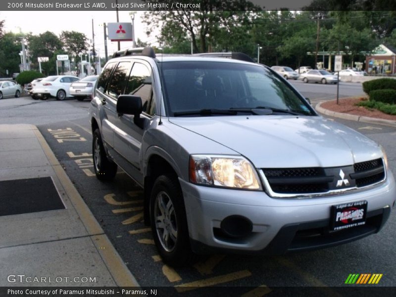 Liquid Silver Metallic / Charcoal 2006 Mitsubishi Endeavor LS AWD