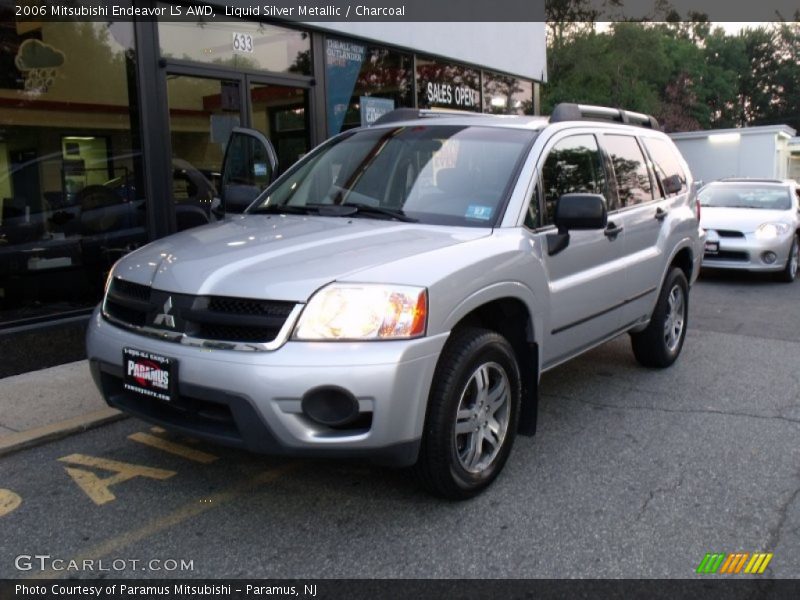 Liquid Silver Metallic / Charcoal 2006 Mitsubishi Endeavor LS AWD