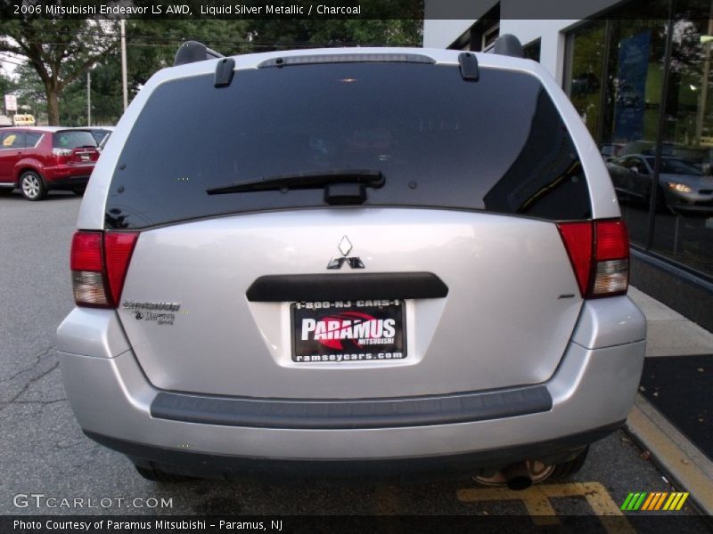 Liquid Silver Metallic / Charcoal 2006 Mitsubishi Endeavor LS AWD