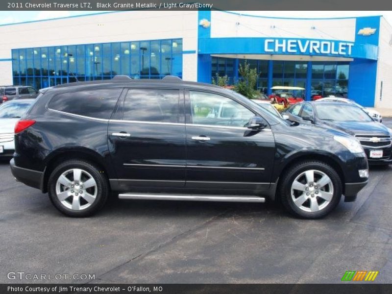 Black Granite Metallic / Light Gray/Ebony 2011 Chevrolet Traverse LTZ