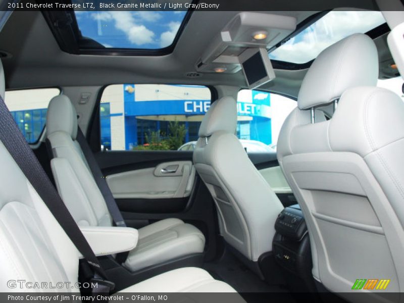 Black Granite Metallic / Light Gray/Ebony 2011 Chevrolet Traverse LTZ