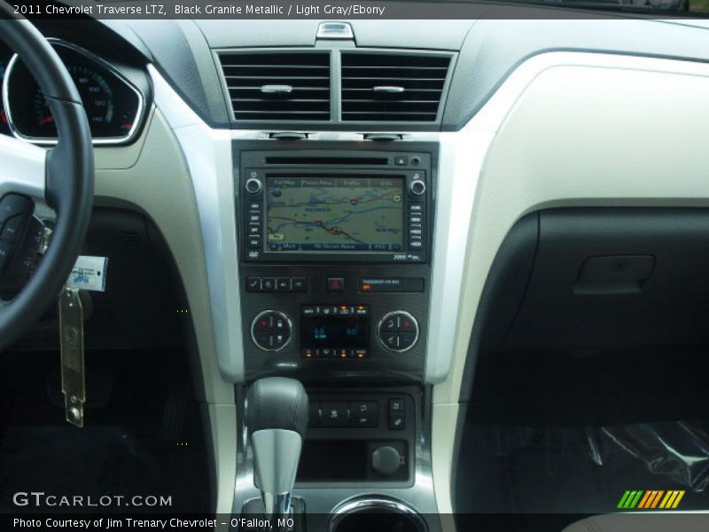 Black Granite Metallic / Light Gray/Ebony 2011 Chevrolet Traverse LTZ