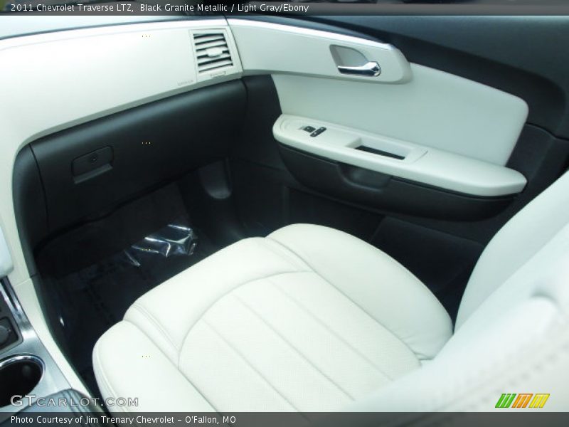 Black Granite Metallic / Light Gray/Ebony 2011 Chevrolet Traverse LTZ
