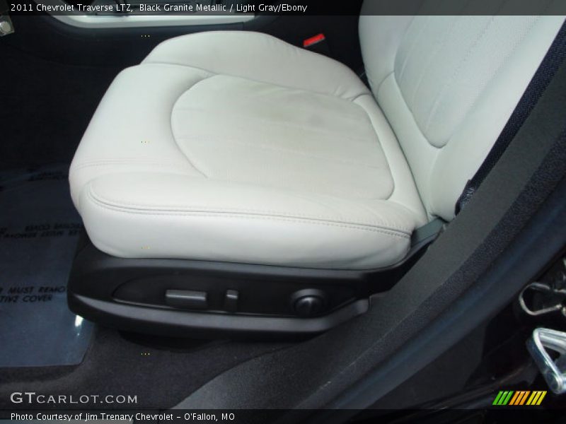 Black Granite Metallic / Light Gray/Ebony 2011 Chevrolet Traverse LTZ