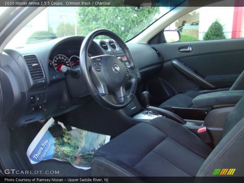 Crimson Black / Charcoal 2010 Nissan Altima 2.5 S Coupe