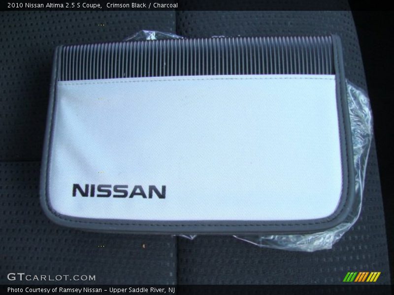 Crimson Black / Charcoal 2010 Nissan Altima 2.5 S Coupe