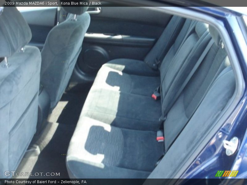 Kona Blue Mica / Black 2009 Mazda MAZDA6 i Sport