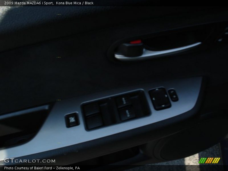 Kona Blue Mica / Black 2009 Mazda MAZDA6 i Sport