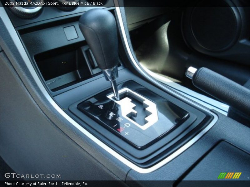 Kona Blue Mica / Black 2009 Mazda MAZDA6 i Sport