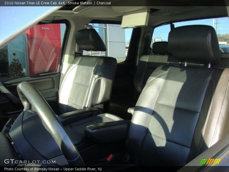 Smoke Metallic / Charcoal 2010 Nissan Titan LE Crew Cab 4x4