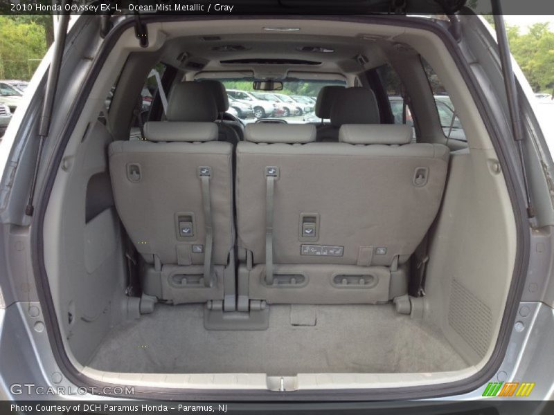 Ocean Mist Metallic / Gray 2010 Honda Odyssey EX-L